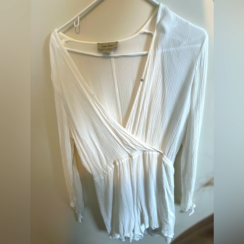 White Romper